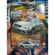 Hot Wheels Premium 2008 Mercedes Benz CLK 63 AMG Black Series