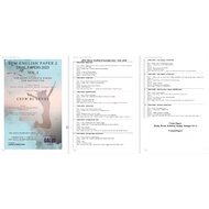 Hardcopy  2023 English Paper 2 Answers Trial Paper SPM CEFR B1 Vol 1