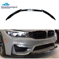 BONINGYU | For BMW M3 M4 F80 F82 Split CS Style Front Lip Black Carbon Fiber