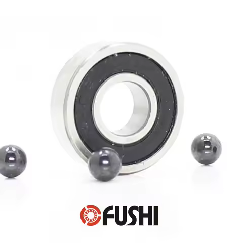 2PCS Hybrid Ceramic Bearing R4RS R6RS R8RS R12RS R20RS 1623RS Industry Motor Spindle Si3N4 Ball Bear