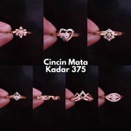 MATA 375 Gold Eye Motif Ring