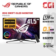 Asus 41.5" PG42UQ ROG Swift OLED 4K HDR 138Hz 0.1ms Nvidia GSync Custom Heatsink DP 1.4 DSC HDMI 2.1