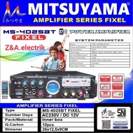 Power Amplifier Bluetooth FIXEL EQ Karaoke MITSUYAMA