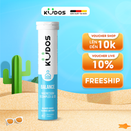 Thực phẩm bảo vệ sức khỏe KUDOS BALANCE MAGNESIUM WITH B VITAMIN COMPLEX & D3 (20 viên/tuýp)