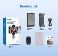 KINGMA VL-PH01 MAX Vlog Screen หน้าจอเซลฟี่ศัพท์มือถือเหมาะสำหรับ Apple iphone กล้องหลังถ่ายภาพสด