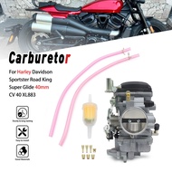 Carburetor Motorcycle CV40 Carb 40mm For Harley Davidson Sportster Road King Super Glide 40mm CV 40 
