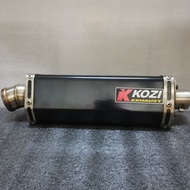 KOZI MUFFLER BOX 38MM INLET HEXAGON
