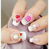Wedding Fake Nails FK89