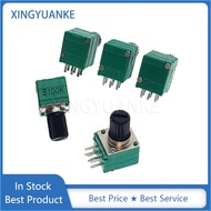 5Pcs/lot RK097 Double B5K B10K B20K B50K B100K B500K A20K A50K C50K Car Amplifier Audio Volume Poten