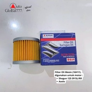 MESIN Shogun 125 SP SL RR Axelo SGP Engine Oil Filter 16510-16H11-000