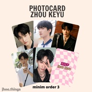 [UNOFFICIAL] PHOTOCARD DANIEL ZHOU KEYU ACTOR CHINA CHINESE DRAMA ALWAYS HOME INTO1 BEST BOYGROUP