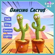 Dancing Cactus Singing Talking Electric Cactus Plush Toy Kaktus Bercakap Mainan