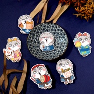 Qingqing Stationery CGC-347/349/359/388/369 Creative Magnet/Refrigerator Sticker-Haoxiangtu Have A G