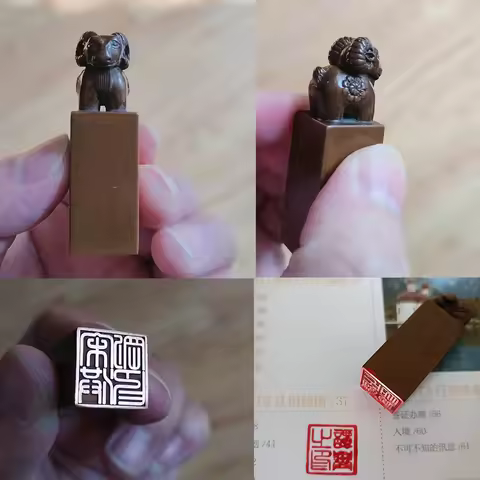 Customize Chinese Name Stamp Custom Hanko Stamp Calligraphy Painting Stamp 12 Zodiac Carved Teacher 