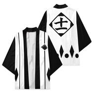 Anime Bleach Powder Gotei 13 cosplay costume kimono Hiroshi