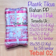 MERAH [1pak] Red Rat PP Plastic 1/4kg 1/2kg 1kg 2kg/red Rat PP Plastic Bag 9x20 12x25 14x33 18x35 20x35/red Rat PP Plastic Bag uk 1/4 1/2 1 2 kg/Meatball Plastic Soto Laundry Sauce Uk 9x20 12x25 14x33 18x35 20x35