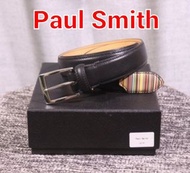 專櫃售價5400元／英國 Paul Smith 皮帶／適合腰圍35.5至38吋