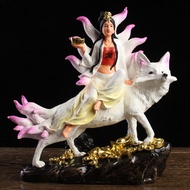 [Hoàn hảo] Cửu Vĩ Hồ Tiên nương nương thần tượng Thanh Khâu Hồ gia dùng phụng chân thân mỹ nữ Linh H