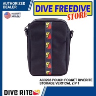 AC3203 Pouch Pocket Bcd Diverite Storage Vertical Zip 1 Dive Rite Accessories Scuba Diving Accessori