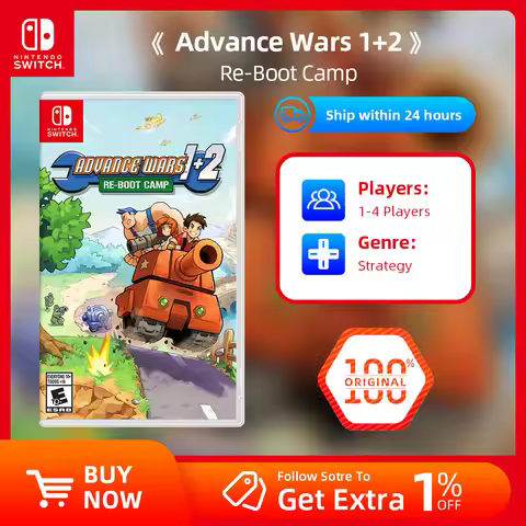 Nintendo Switch Game Deals - Advance Wars 1+2 Re-Boot Camp - Games Cartridge Physical Card for Switc