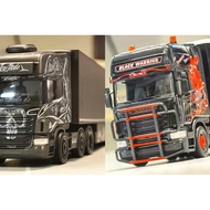 Herpa 1: 87 Car Model Scania R08 Jens Bode Ghost Knight Painting (Coming Soon), Scania R13 Autohof B