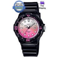 [Ladies] 100% ORIGINAL CASIO LRW-200H-4EVDR Fashionable Diver Design Resin Strap Watch