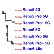 Power+Volume Flex For OPPO Reno 5 6 7Z Pro Plus 6 Lite 4G 5G On Off Switch Flex Cable