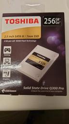 Toshiba Q300 Pro 256GB 2.5" SATA III 7mm SSD MLC 完整盒裝