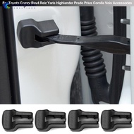 NOBELJIAOO 4Pcs Car Door Lock Cover Door Stopper Covers for Toyota Camry Rav4 Reiz Yaris Highlander 