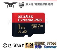 【臺灣保固】Sandisk Extreme PRO 1TB microSDXC U3  Gopro 高速 記憶卡