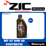 SK ZIC Motor Engine Oil M7 4T Fully Synthetic (10w-40) -BOSSWIN