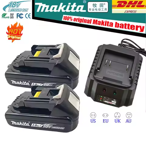 Original 🔋 Makita 18V 2Ah Battery ,Suitable for all 18V electric tools in Makita, BL1850B BL1850 BL1