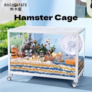 SG Bucatstate 80cm/100cm Hamster Cage With Wheels Stackable Design
