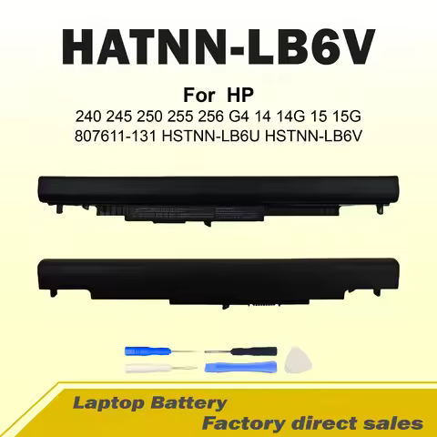 HSTNN-LB6V 11.1V Laptop Replace Battery for HP Notebook 14 14g 15 15g Series 807612-831 N2L85AA HS03