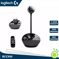 Logitech BCC950 Full HD 1080Pกล้องการประชุมผ่านวิดีโอสำหรับสำนักงานส่วนตัวและเกือบทุกพื้นที่กึ่งส่วน