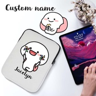 QUBY with Name Custom IPad Bag Waterproof Sleeve Pouch Bag for 2021/2020 IPAD Pro 11Inch Tablet Bag Ipad Poach