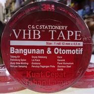 Double Tape 3M VHB Automotive & Building Tape Original 12mm