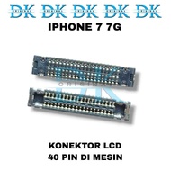 MESIN IP 7 7G LCD Connector Socket 40 Pin LCD Connector In Machine