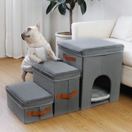 Sofa Bed and Window Sill Dog Stairs Foldable Storage Pet Climbing Ladder Steps Portable Dog Ladder P