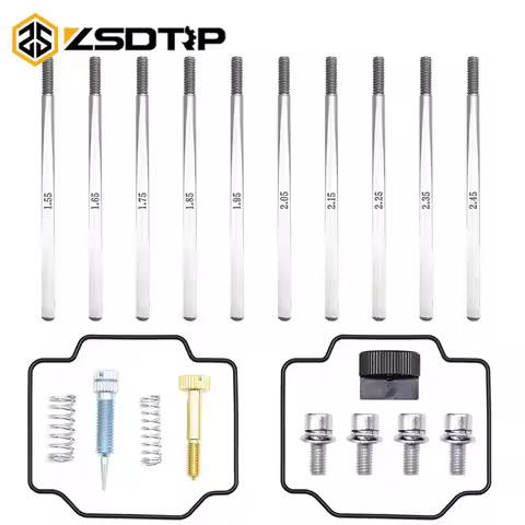 ZSDTRP 2 Stroke LECTRON Carburetor Metering Rods Gasket Tuning Tool High-speed Refueling Screw Idle 