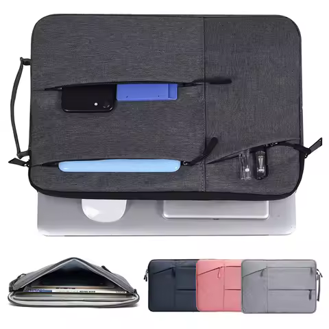 Notebook Sleeve Case for Samsung Galaxy Book 2 Pro 15.6 inch Lightweight Business Briefcase Handbag 