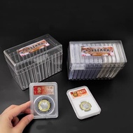 Empty PCCB acrylic slab coin storage Box 12 slabs NGC PCGS