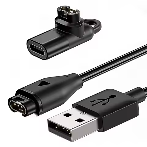 Charger Adapter for Garmin vivoactive 5 4 4S Type-C USB Cable Charging for Fenix 7 7S 7X 6 6S 6X 5 5
