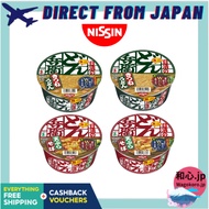 Nissin Donbei Mini Series 42g×12 – Kitsune Udon & Tempura Soba (East & West Versions)【Direct from Ja