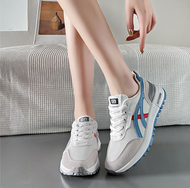 Qxico รุ่น QZ187 รองเท้าแฟชั่น รองเท้าผ้าตาข่าย ระบายอากาศ รองเท้าผ้าใบผู้หญิง