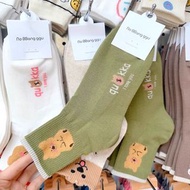 【韓國製】Dinotaeng Quokka 袋熊 襪子 女襪 長襪 小腿襪 韓國襪 韓國 踝襪 中筒襪