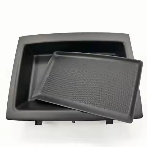 For VW Polo 2002-2010 New Without Cover Dashboard Storage Tray Debris Box + Mat 6Q0 858 719A 6Q0 857