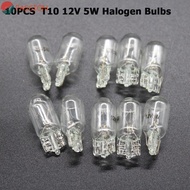 PASSION Halogen Bulbs T10 W5W 194 168 Warm White 10pcs/set Width Lamp