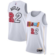 Estar 22-23 NBA Jersey Miami Heat Butler Basketball Sports Vest Unisex Plus Size City Edition