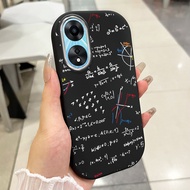 Case For OPPO A58 5G A78 5G A58X 5G A1X A2X 5G A58 4G Phone Formula Calculation Rabbit Shockproof Ro